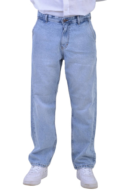 Jean Baggy Classique VELTRANO Bleu blitch