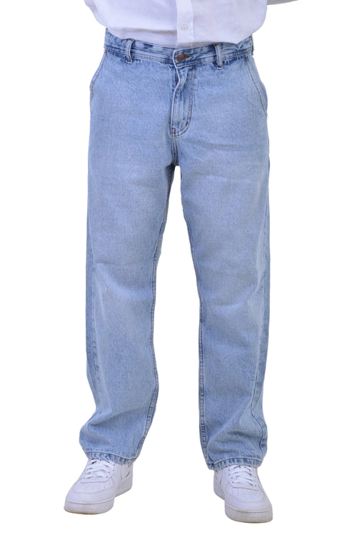 Jean Baggy Classique VELTRANO Bleu blitch