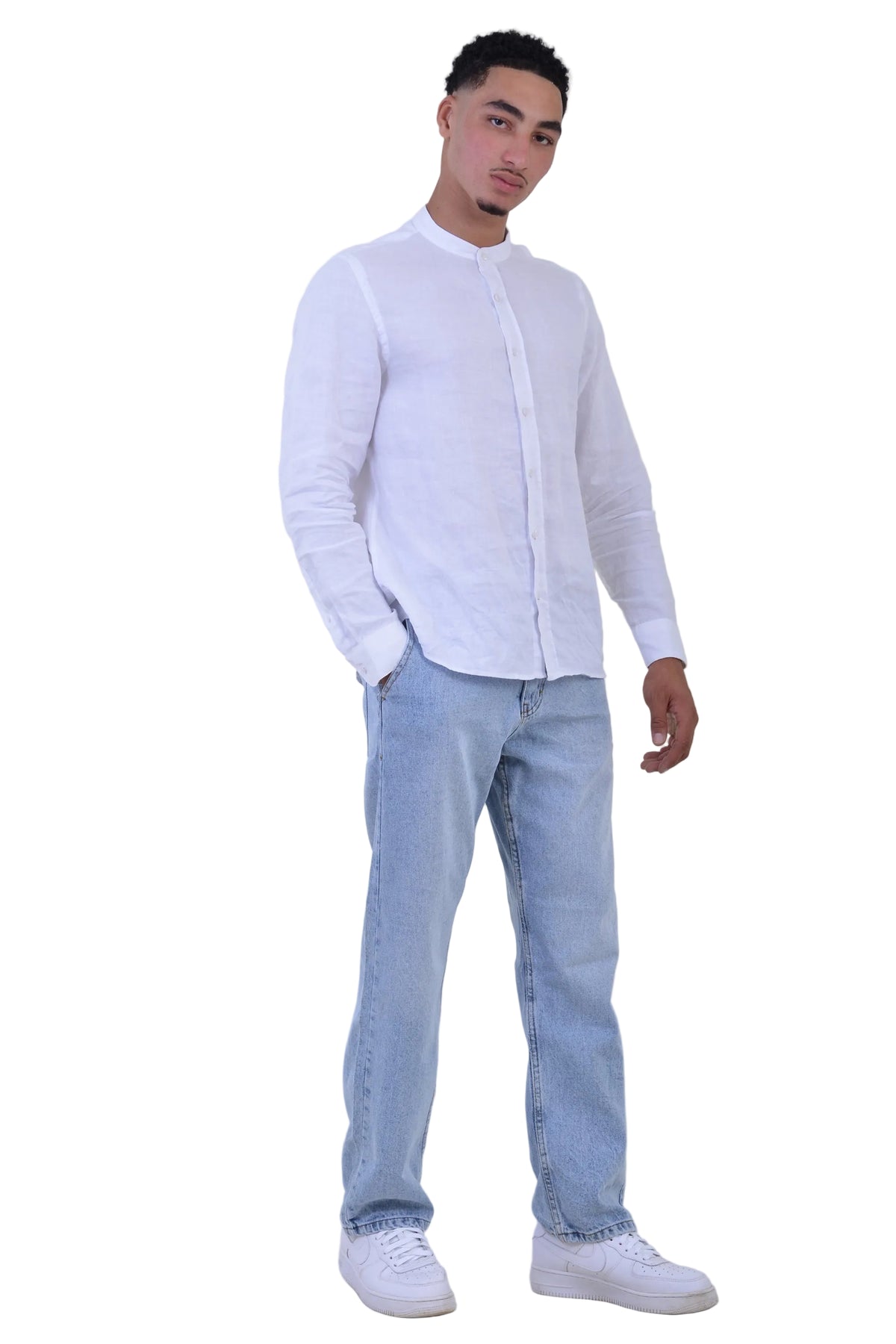 Jean Baggy Classique VELTRANO Bleu blitch