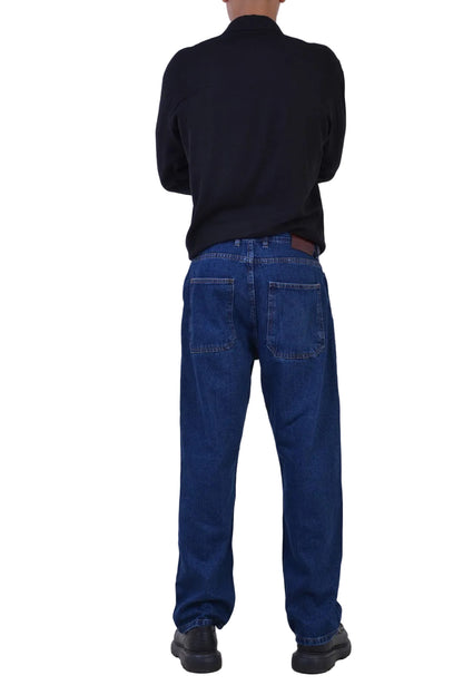 Jean Baggy Classique VELTRANO Bleu stone