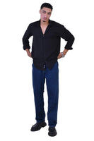 Jean Baggy Classique VELTRANO Bleu stone